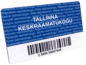 Tallinna Keskraamatukogu lugejakaart